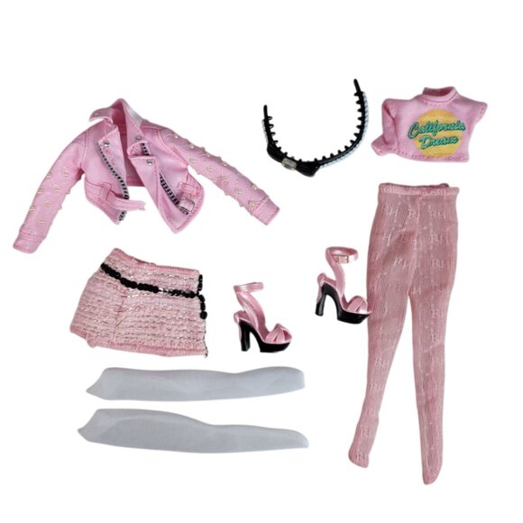 Rainbow High Bella Parker Doll Series 3 Original Clothing Pink Hair 14 PCS MGA - Picture 8 of 10